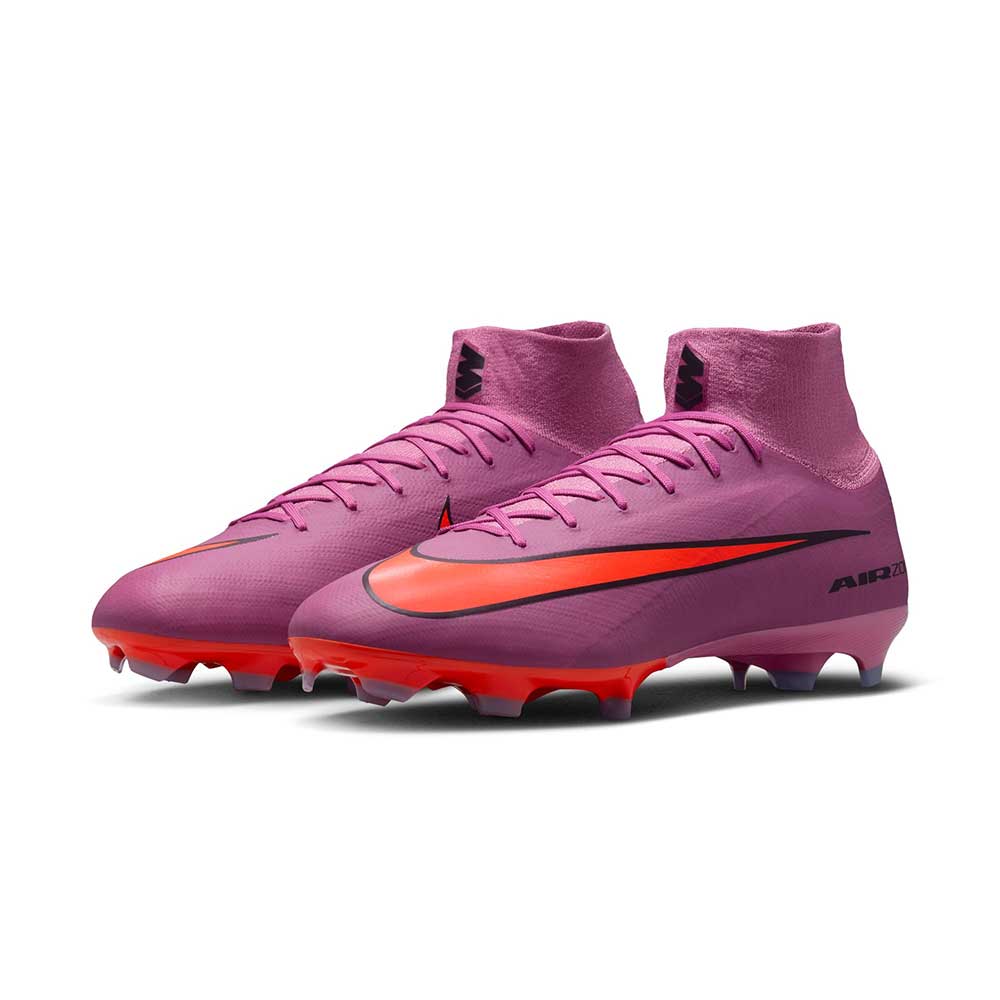 Superfly 10 Pro FG Soccer Shoe - Magic Flamingo/Black/Total Crimson - Regular (D)