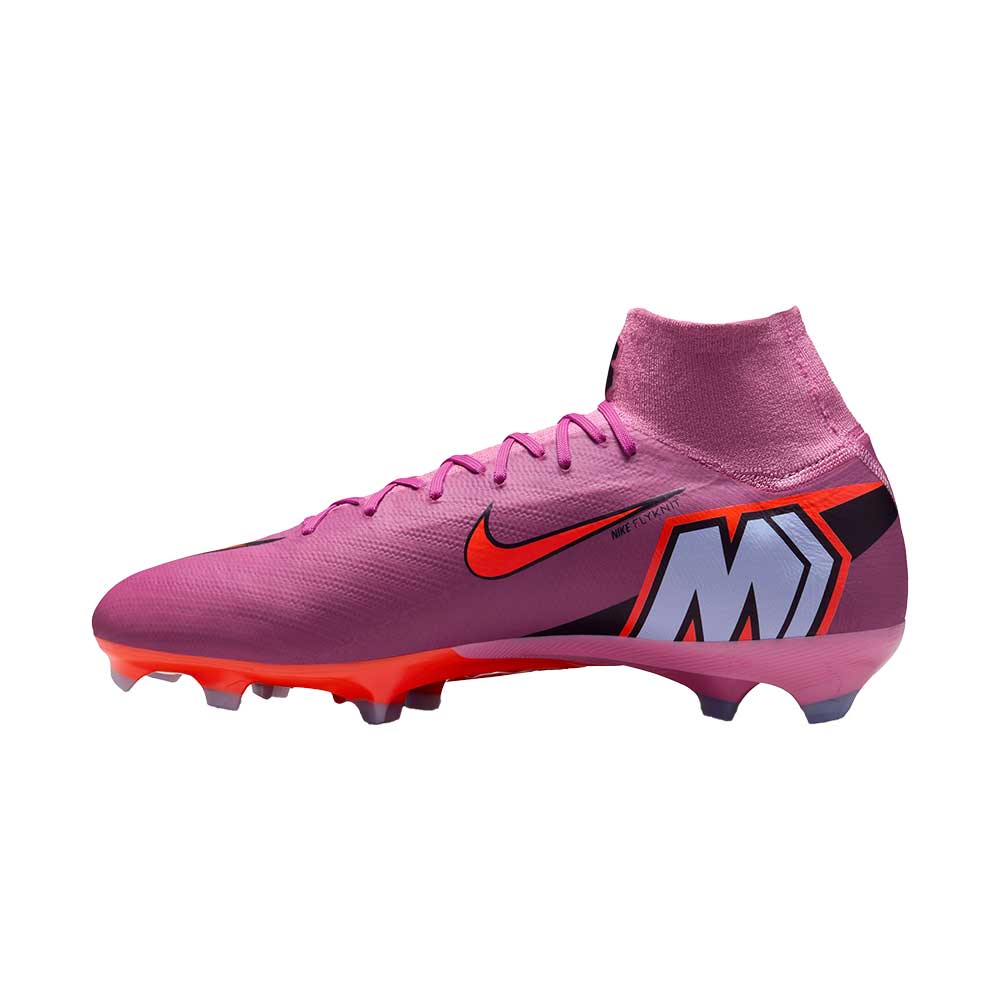 Superfly 10 Pro FG Soccer Shoe - Magic Flamingo/Black/Total Crimson - Regular (D)