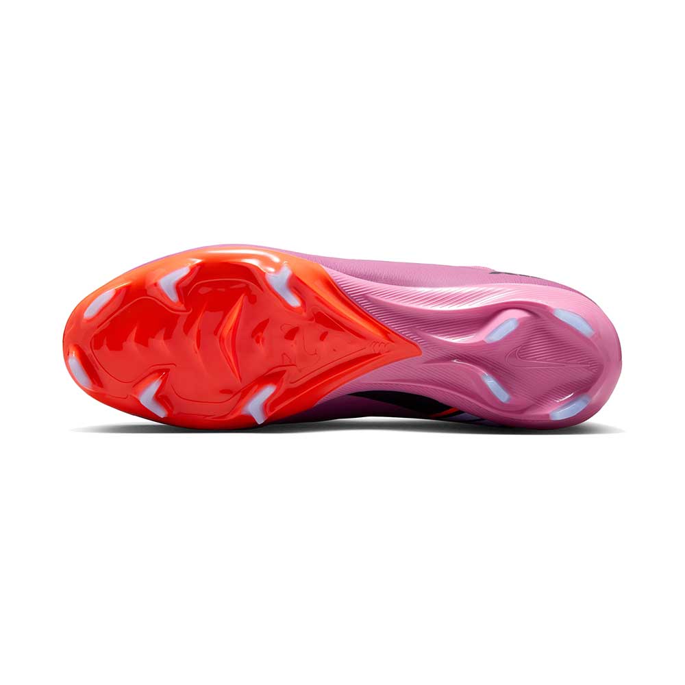 Superfly 10 Pro FG Soccer Shoe - Magic Flamingo/Black/Total Crimson - Regular (D)