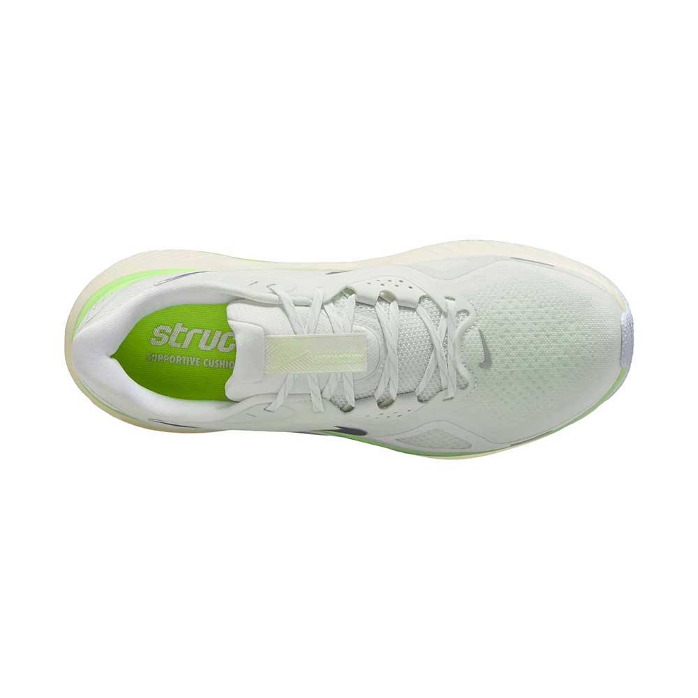 W Nike Structure 26 (B) - Summit White/Chrome/Barely Volt/Sail