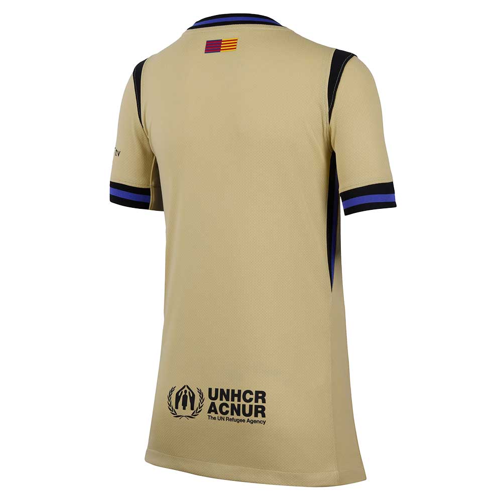 Y FCB DF Away Stadium Jersey - Team Gold/Tea, Gold/Persian Violet