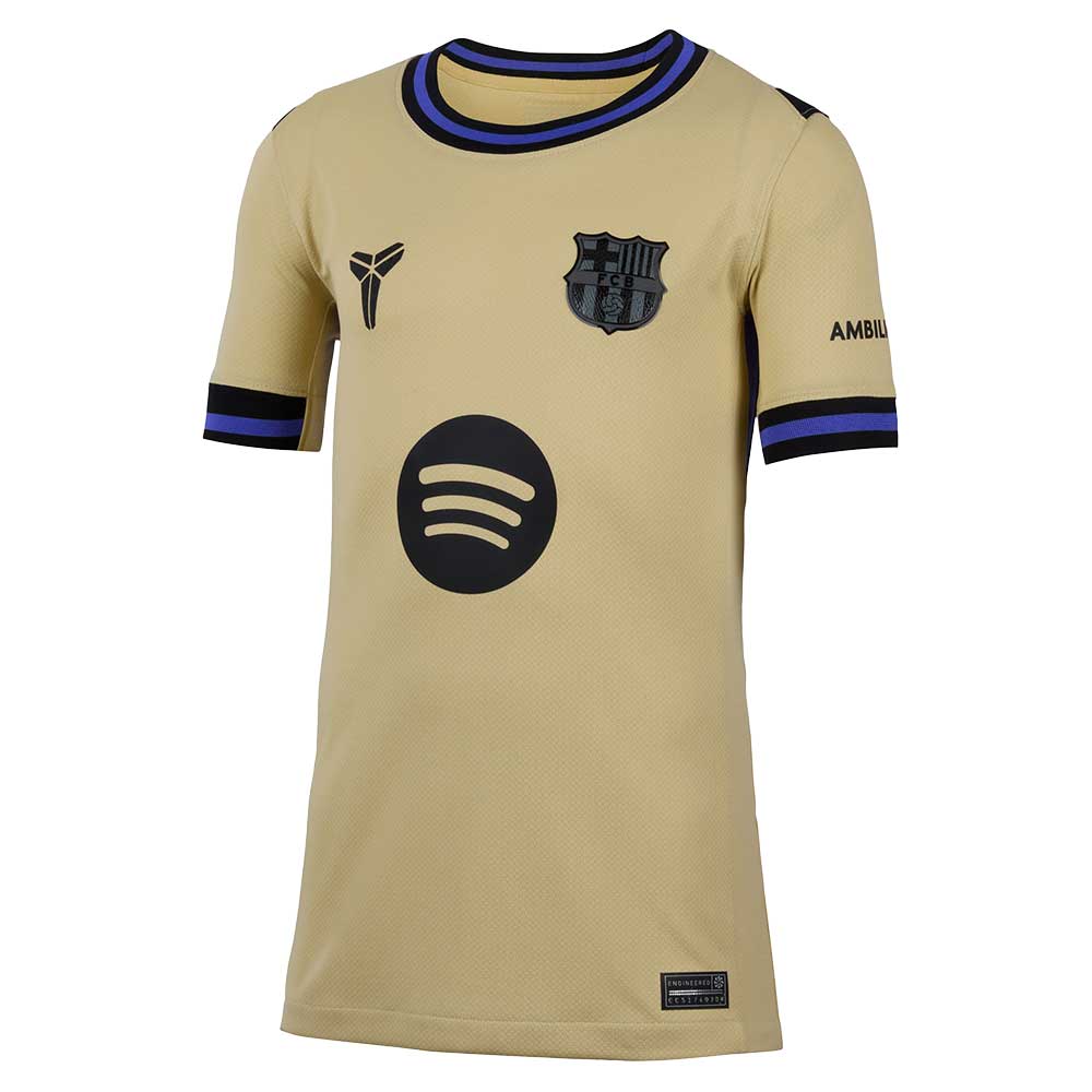 Y FCB DF Away Stadium Jersey - Team Gold/Tea, Gold/Persian Violet