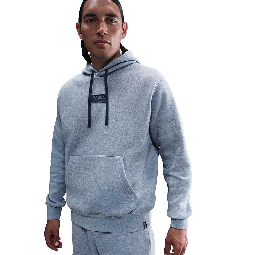 Men's PSG NSW Club Hoodie - Ashen Slate/Htr/Midnight Navy