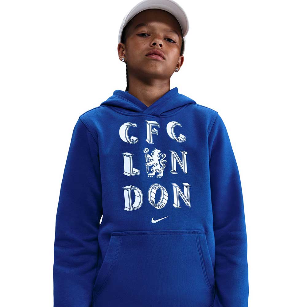 Chelsea FC NSW Club Hoodie - Rush Blue/White