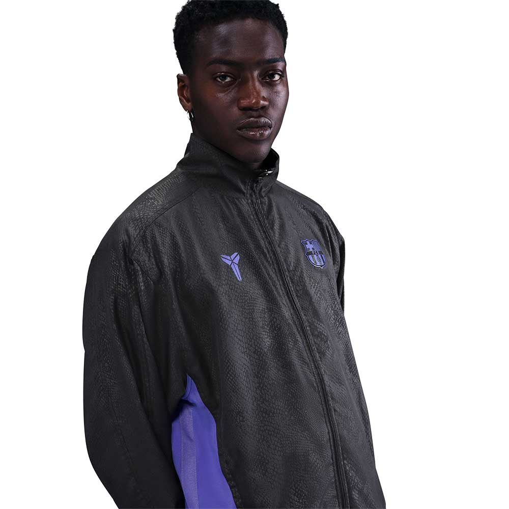 Men's FCB Track Jacket GX - Black/Persian Violet