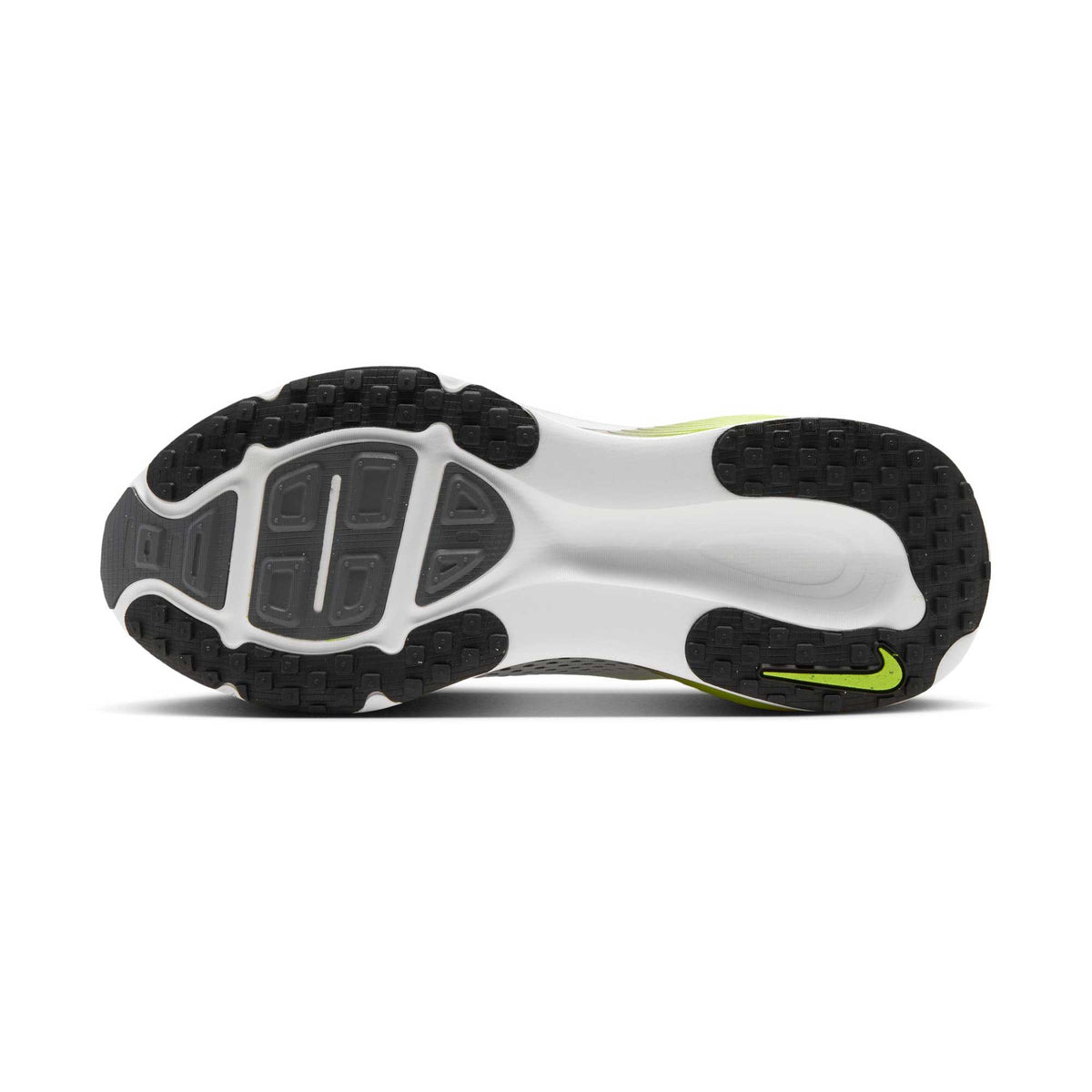 Men's Nike Vomero 18 - White/Black/Lemon Venom/Dark Grey - Regular (D)