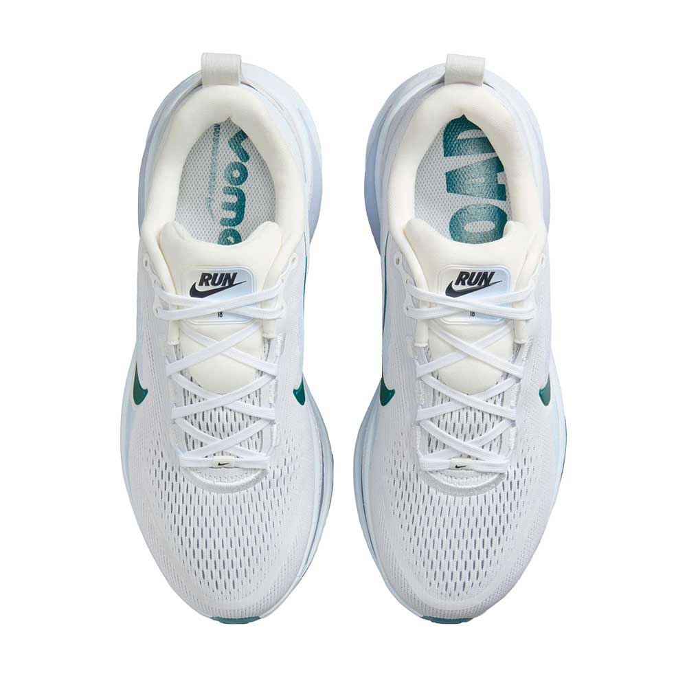 Women's Nike Vomero 18 Running Shoe - Summit White/Geode Teal/Blue Tint - Regular (B)