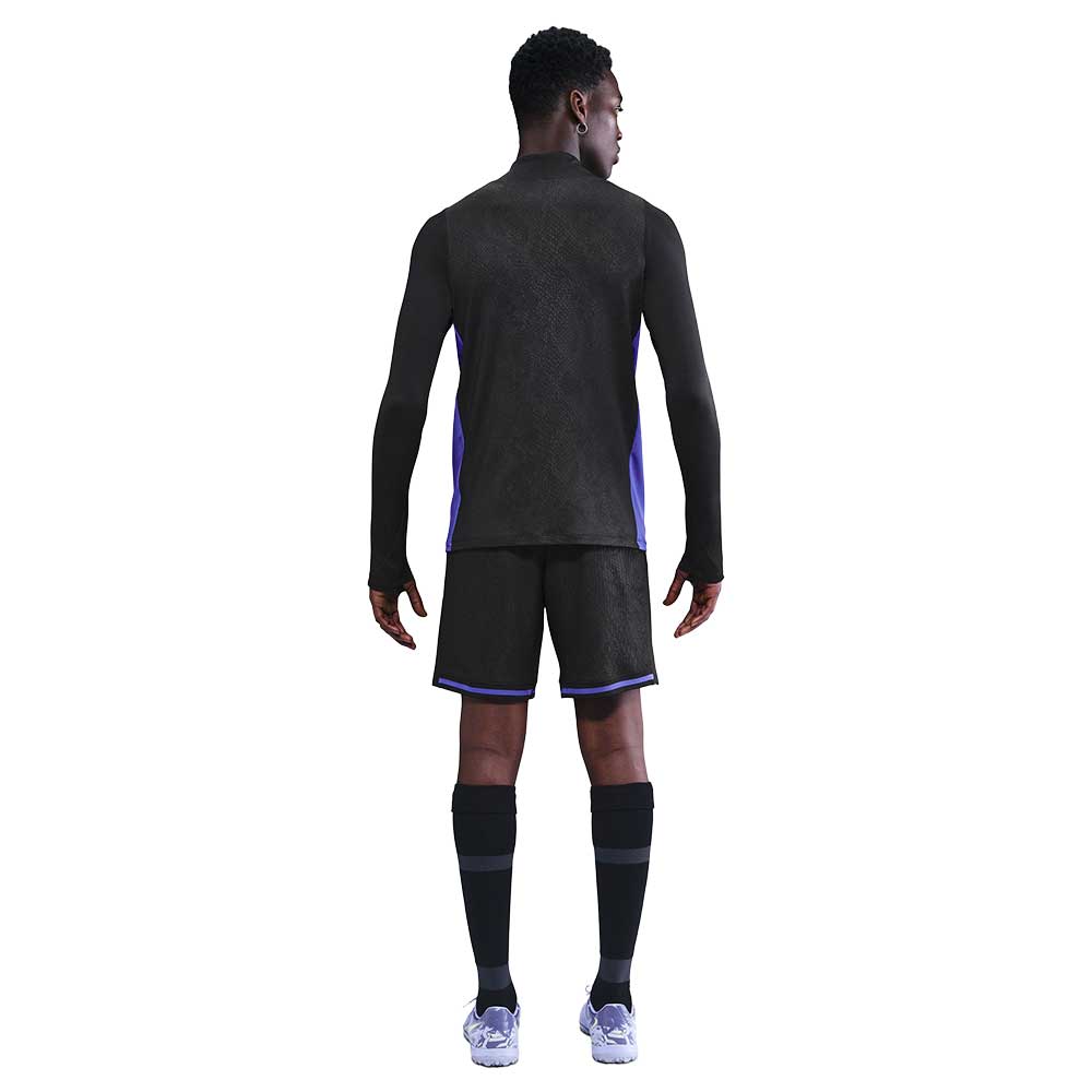 Men's FCB DF PM Strike Drill Top - Black/Black/Persian Violet