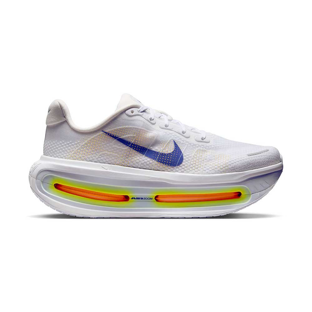 Men's Nike Vomero Premium Running Shoe- White/Lapis/Total Orange/Laser –  Gazelle Sports