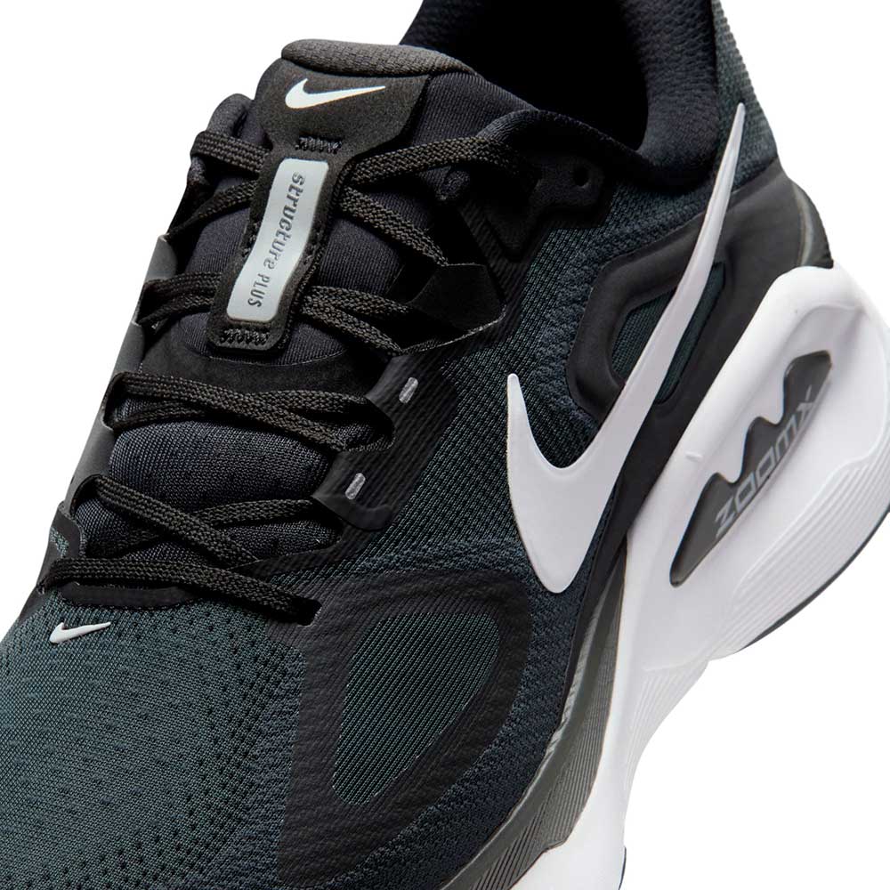 Men's Nike Structure Plus- Black/White/Anthracite - Regular (D)