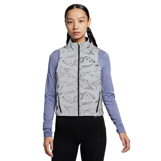Women's Nike Swift Therma-FIT Reflective Vest - Vast Grey