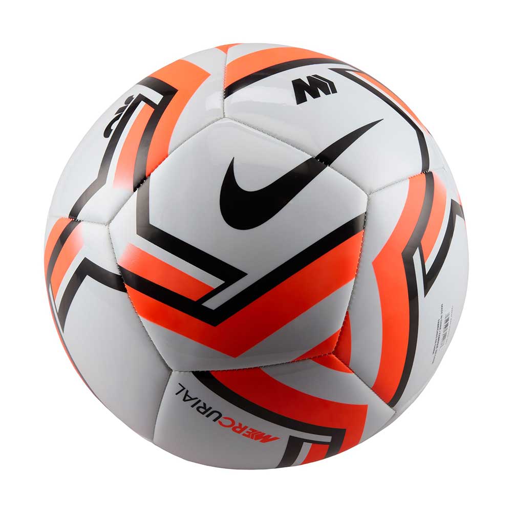 Mercurial Fade Soccer Ball - Football Grey/Total Crimson/Black