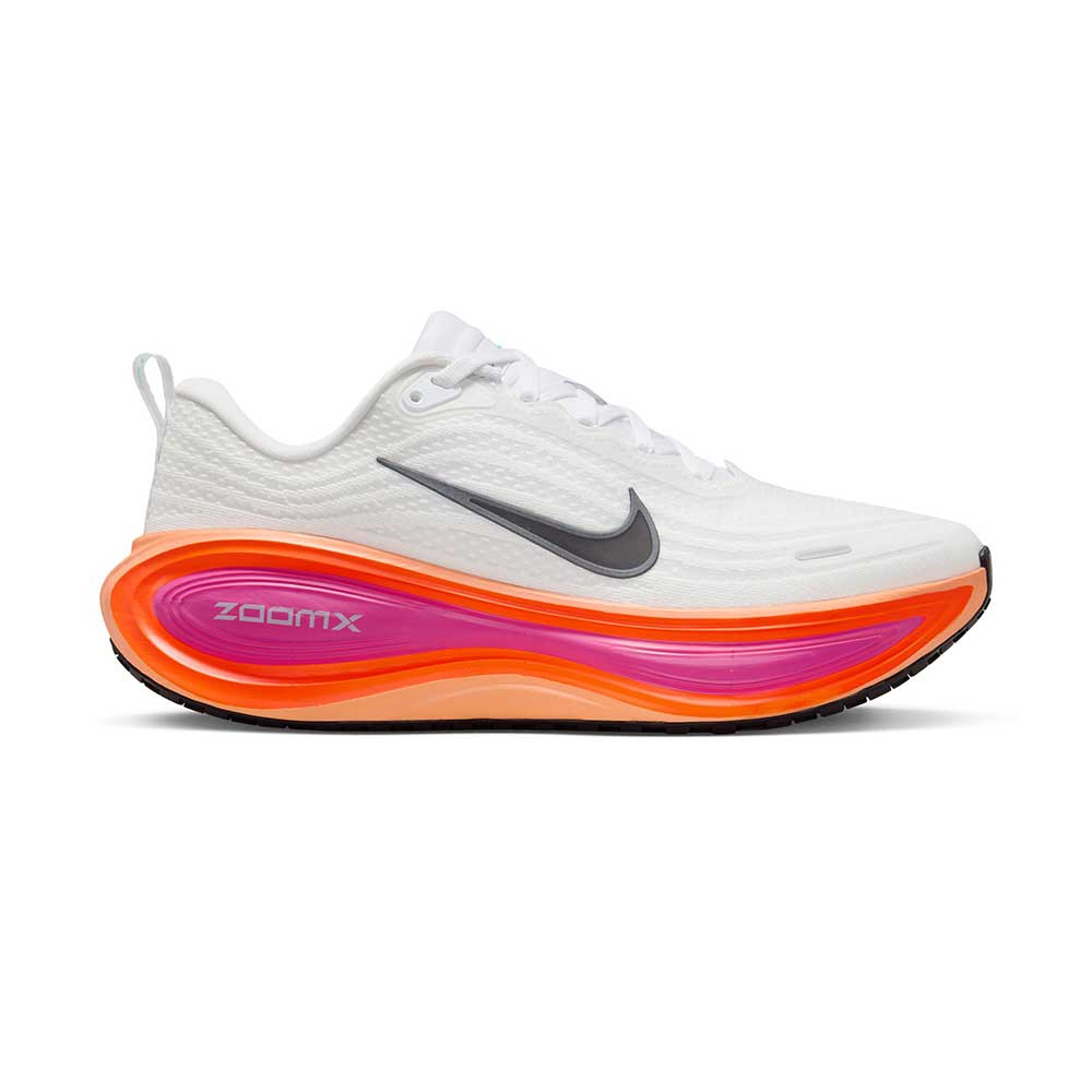 Women's Nike Vomero Plus - White/Black/Fire Pink/Hyper Crimson