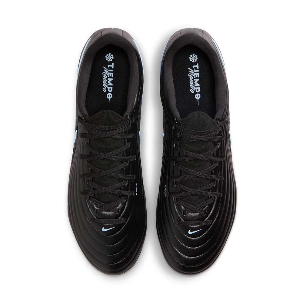 Men's Tiempo Maestro Academy FG/MG Soccer Cleat - Black/Ice Blue - Regular (D)