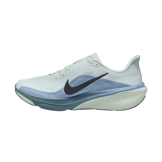 Men's Pegasus 42 Running Shoe - Pure Platinum/Dark Obsidian/Work Blue - Regular (D)