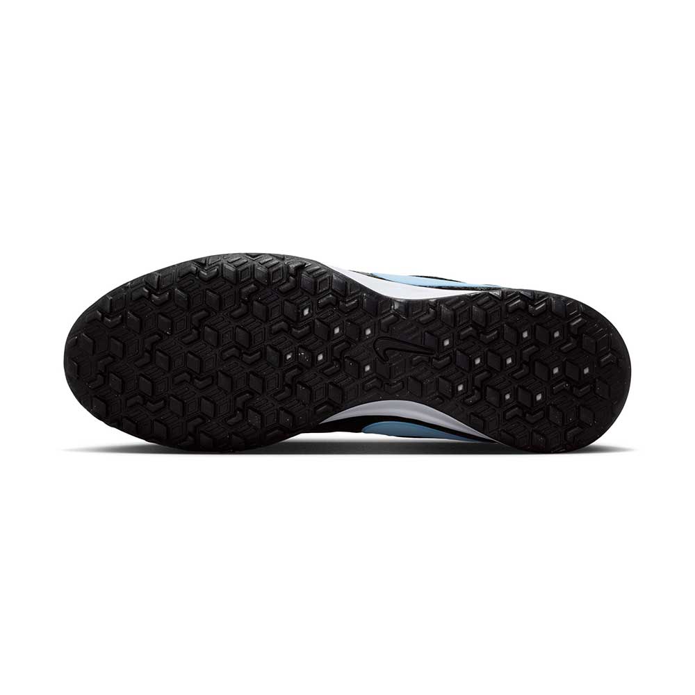 Men's Tiempo Maestro Academy TF Soccer Shoe - Black/Ice Blue - Regular (D)