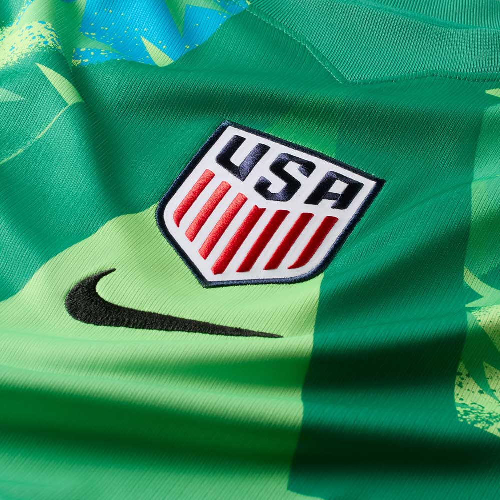 USMNT 2026 DF SS Stadium GK Jersey - Stadium Green/Black