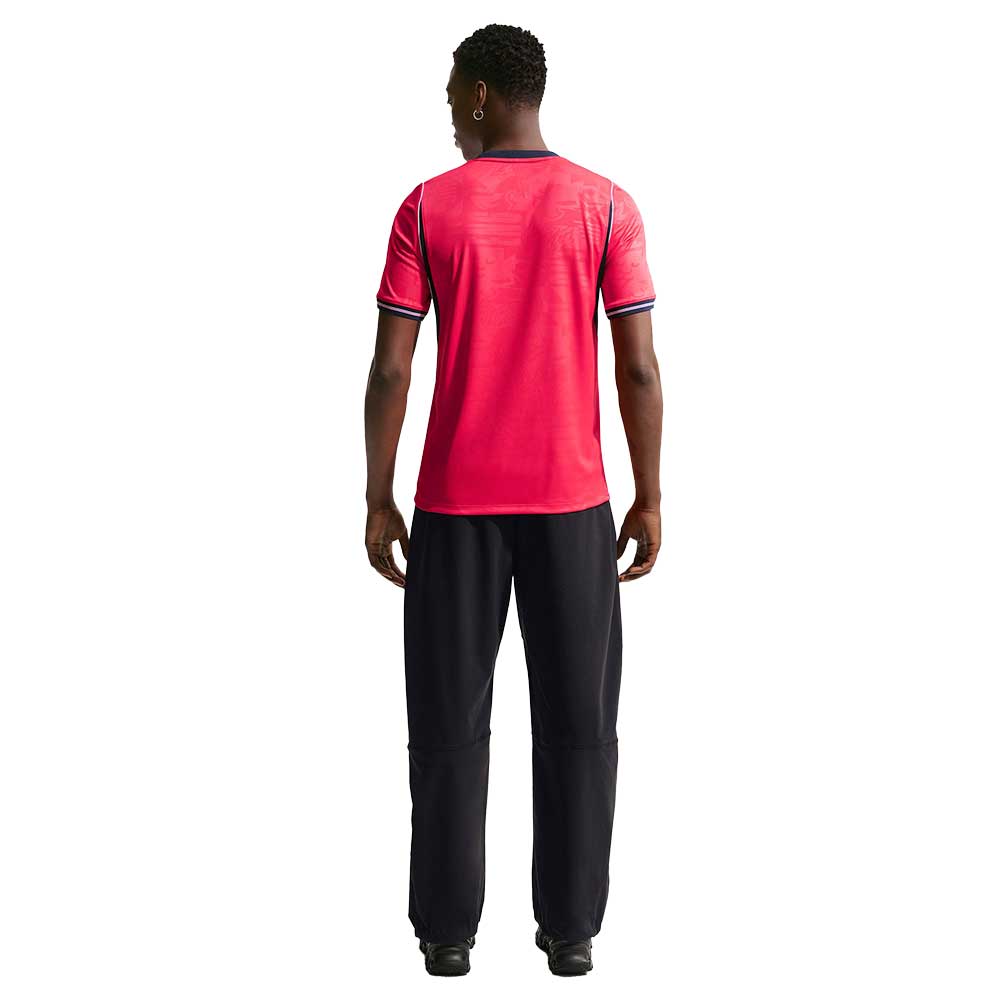England DF Away Stadium Jersey - Speed Red/Obsidian/White