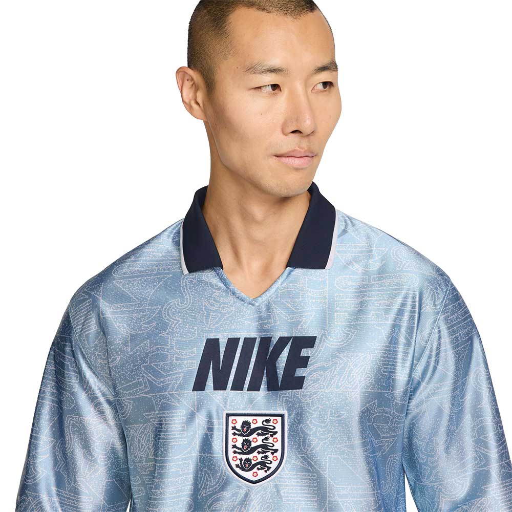 England DF Energy SS Top - Work Blue/White