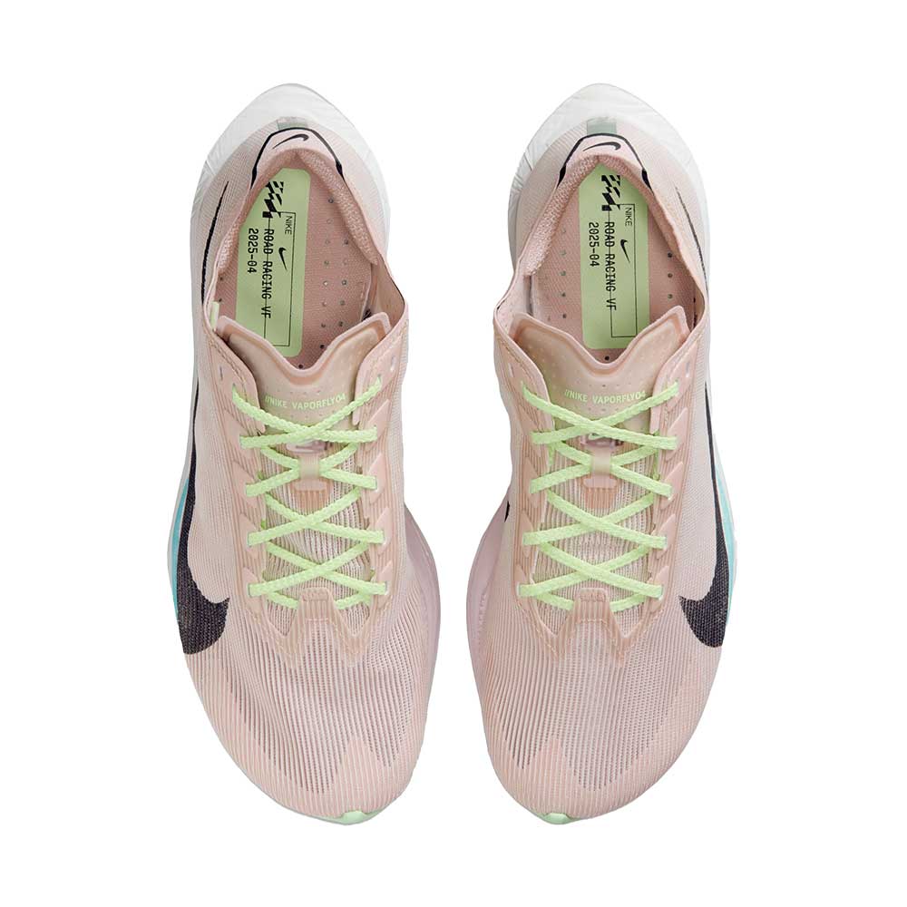 Women's Vaporfly 4 Running Shoe - Silt Red/Black/Barely Volt/Pearl Pink - Regular (B)