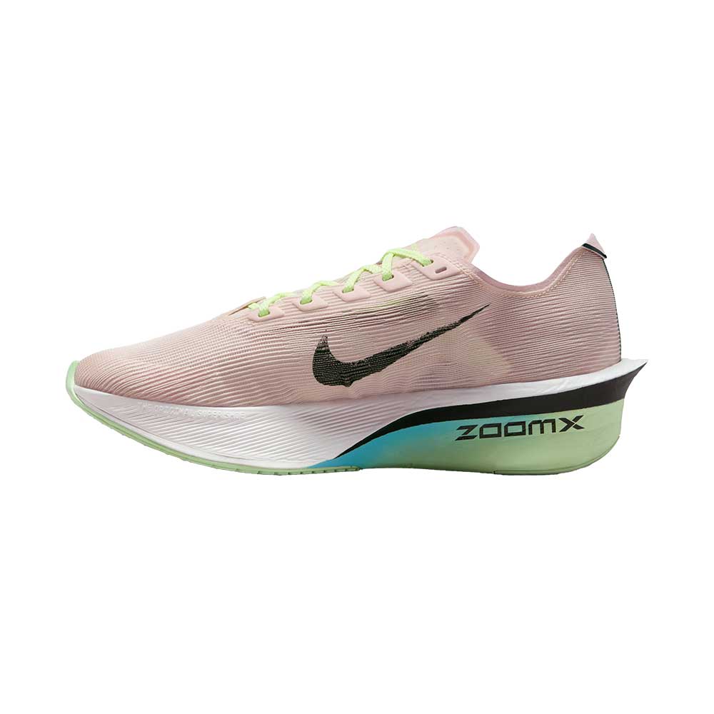 Women's Vaporfly 4 Running Shoe - Silt Red/Black/Barely Volt/Pearl Pink - Regular (B)