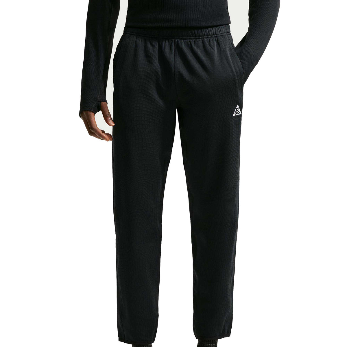 Men's Nike ACG Wolf Grid Therma-FIT Pants - Black