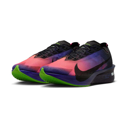 Women's Nike Vaporfly 4 Running Shoe - Dark Obsidian/Black/Purple Dynasty - Regular (B)