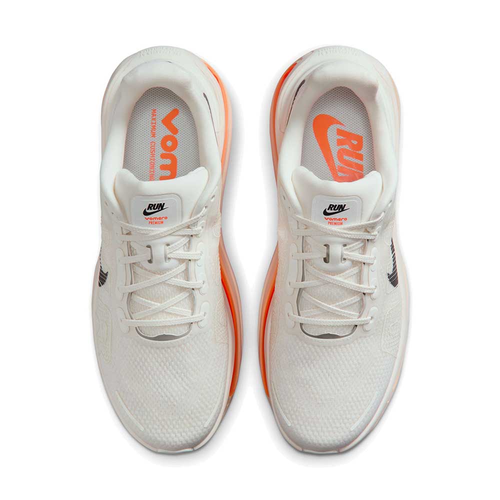 Men's Vomero Premium - Sail/Black/Coconut Milk/Total Orange - Regular (D)
