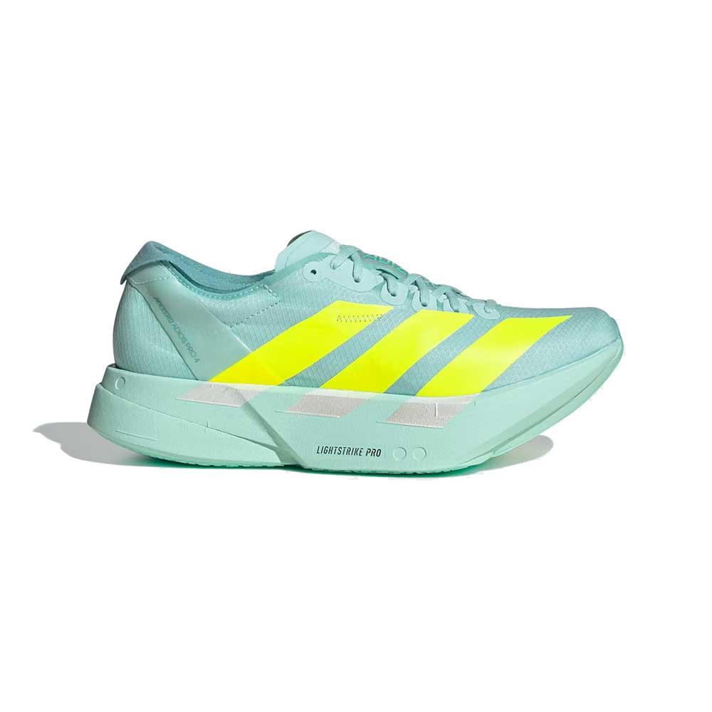 adidas Adizero Adios Pro 4 Shoes Turquoise 5 - Womens Running adidas Adizero Adios Pro 4 Shoes Turquoise 5 - Womens Running