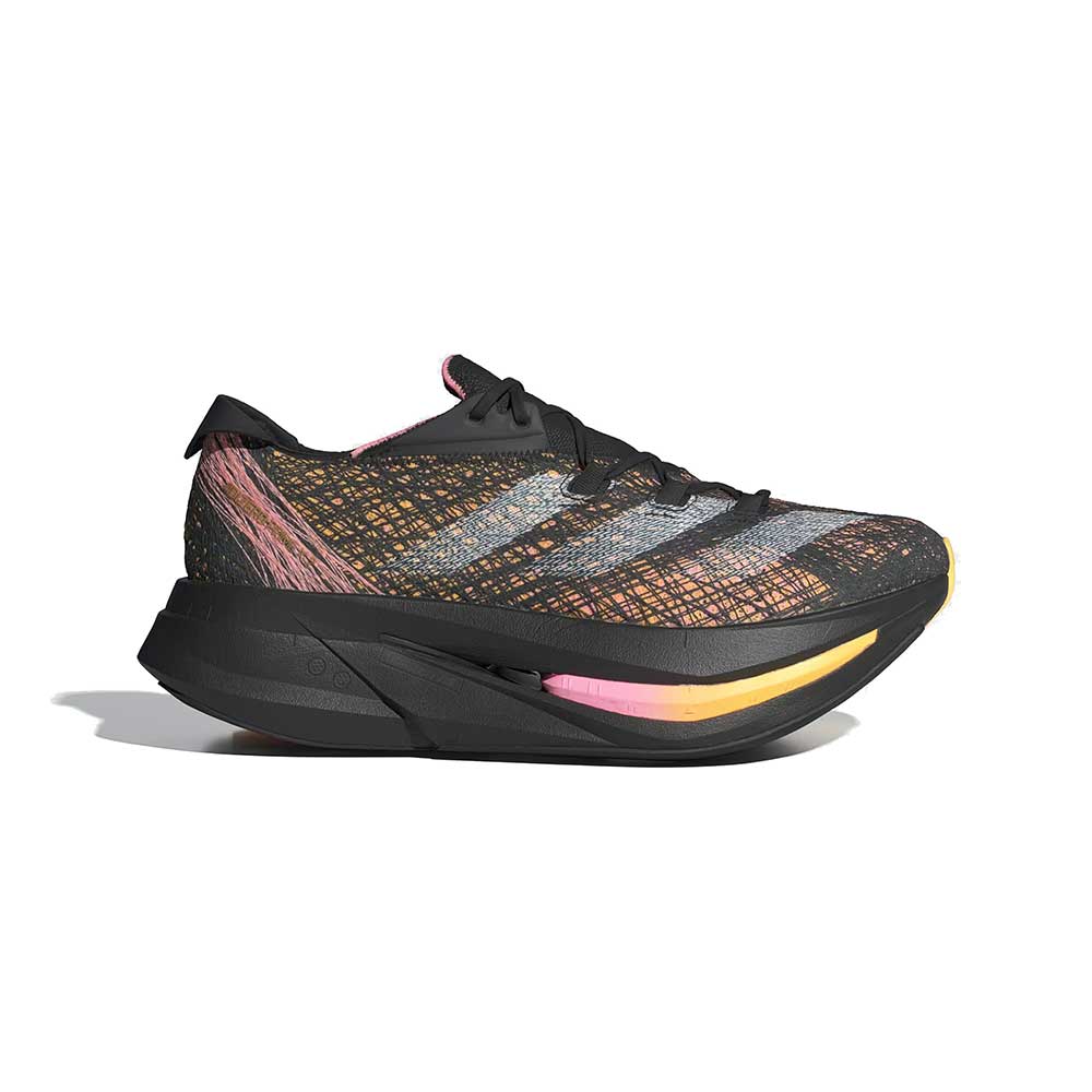 Men's Adizero Prime X Strung Running Shoe Core black/Zeromt/Spark Regular (D)