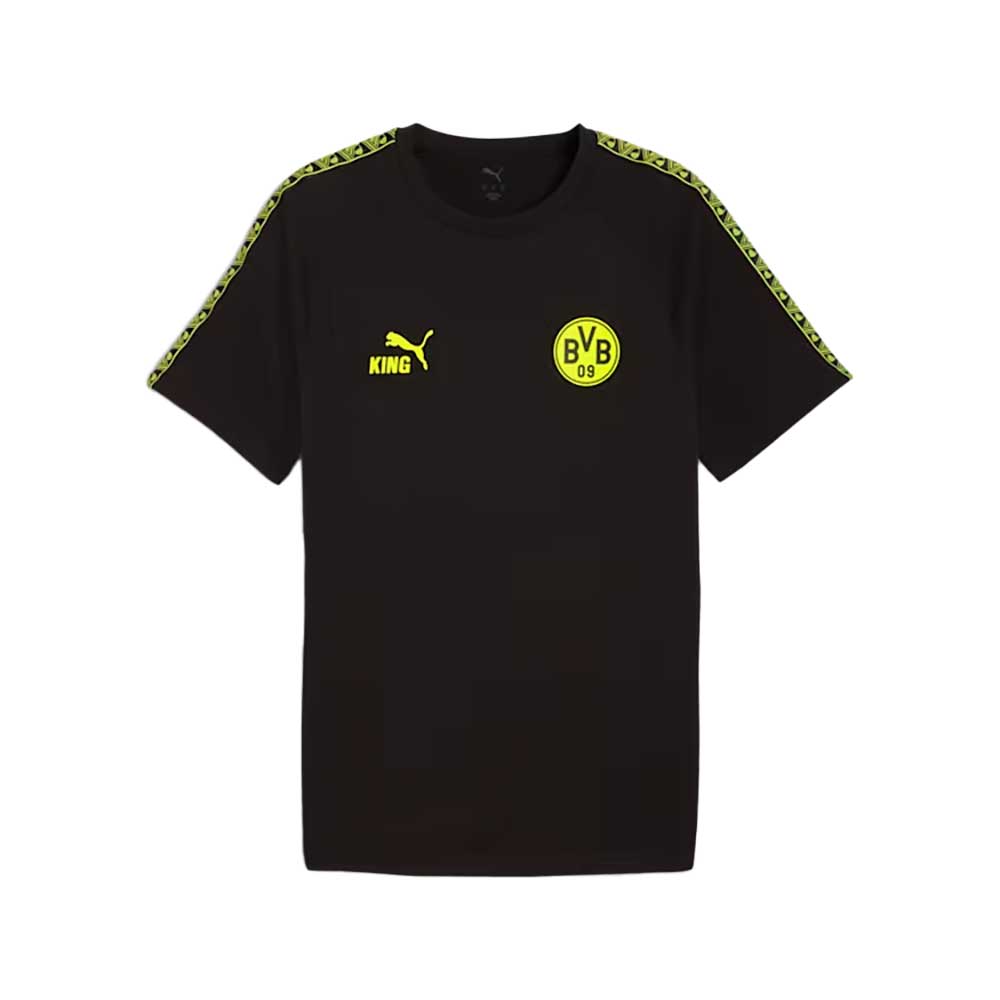 Men's BVB KING Tee - Puma Black-Yellow Alert