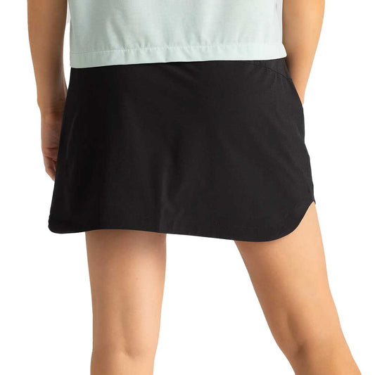 Women's Bamboo-Lined Active Breeze Skort 15" - Black