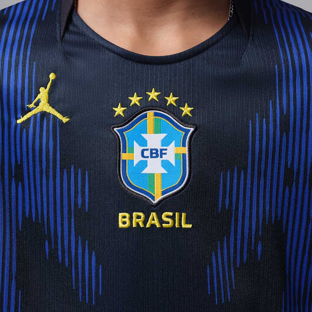 JR Brazil Away Jersey - Old Royal/Black
