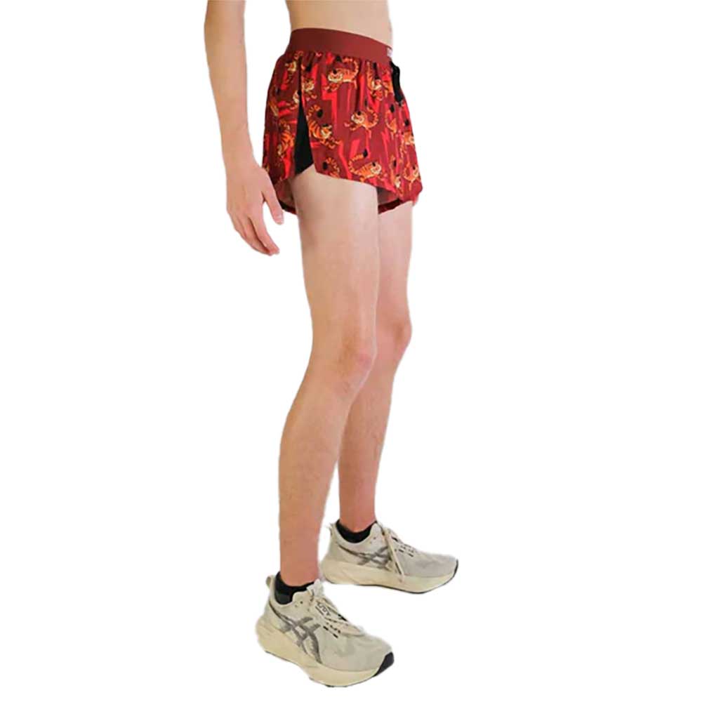 Men's Tigers 2" Draw String Split Shorts - Tigers