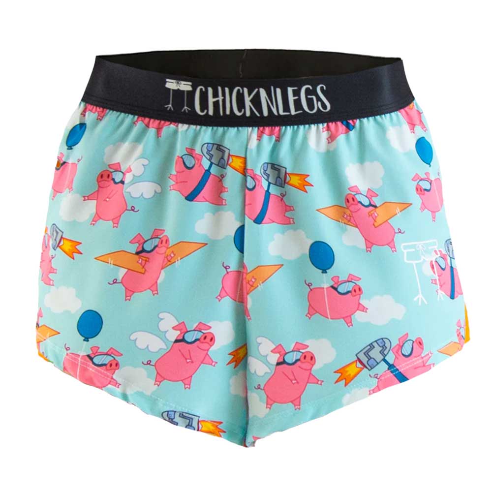 Men's Flying Pigs 2" Split Shorts - Flying Pigs