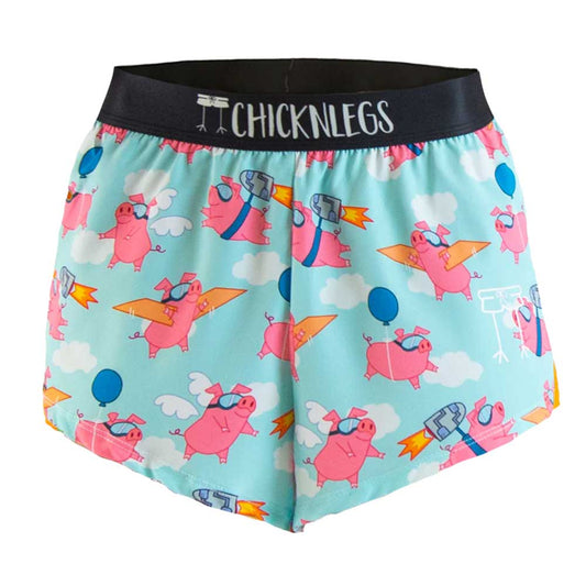 Men's Flying Pigs 2" Split Shorts - Flying Pigs