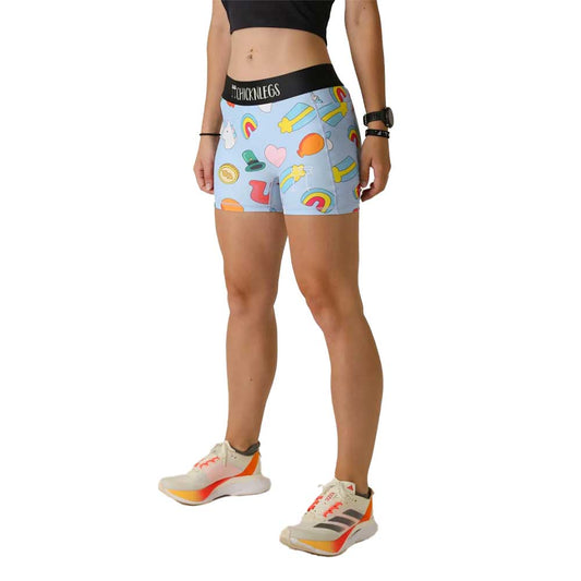 Women's Charms 3" Compression Short - Lucky Charms