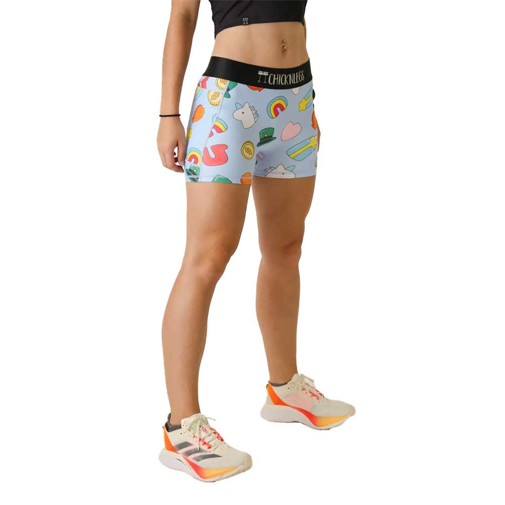 Women's Charms 3" Compression Short - Lucky Charms