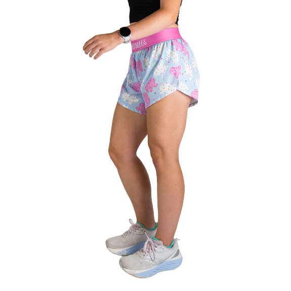 Women's Animal Cookies 4" Split Shorts - Animal Cookies