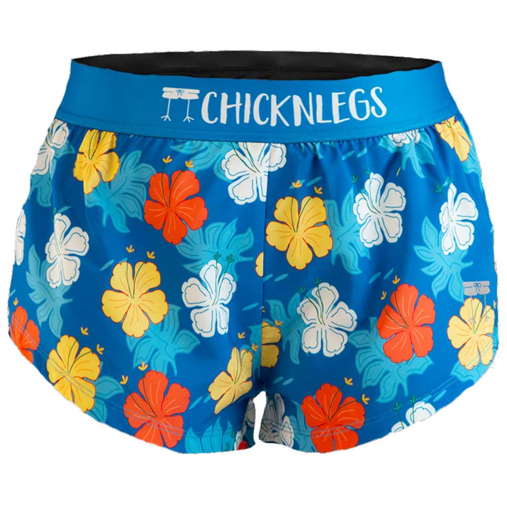 Women's Hawaiian 1.5" Split Shorts - Hawaiian Tropical