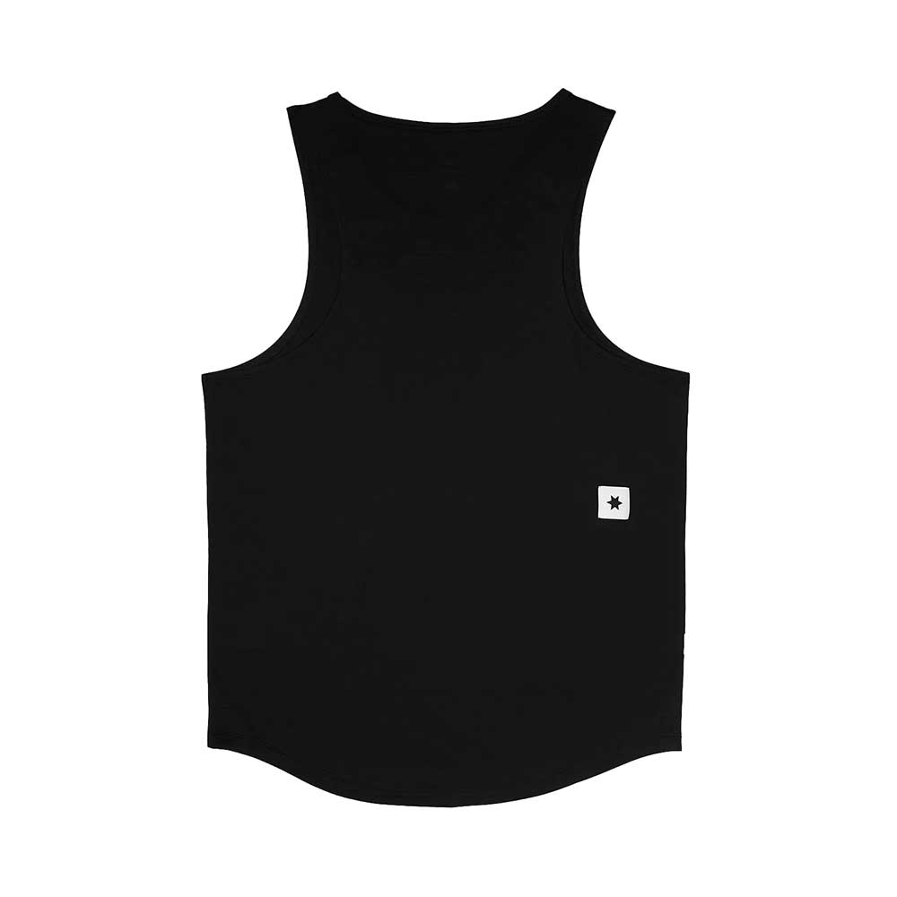 Men's Clean Combat Singlet - Black