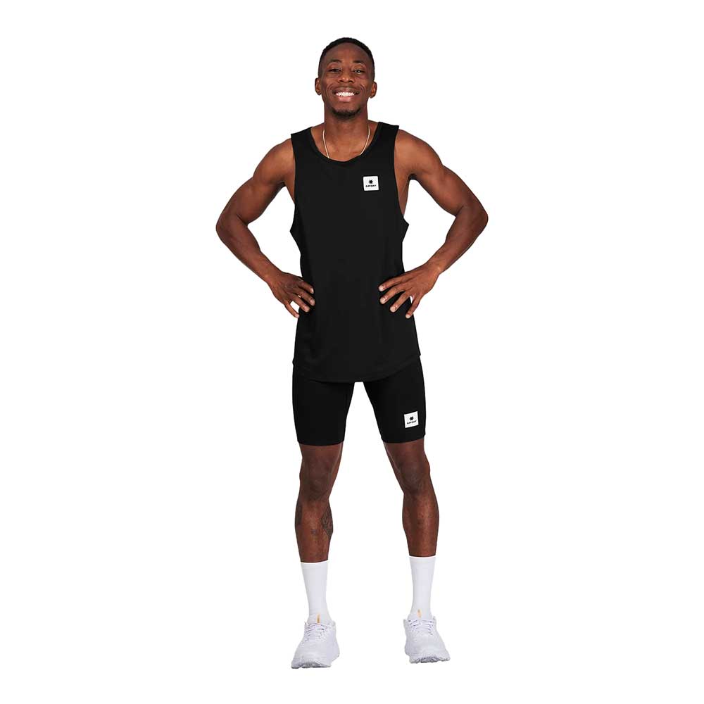Men's Clean Combat Singlet - Black