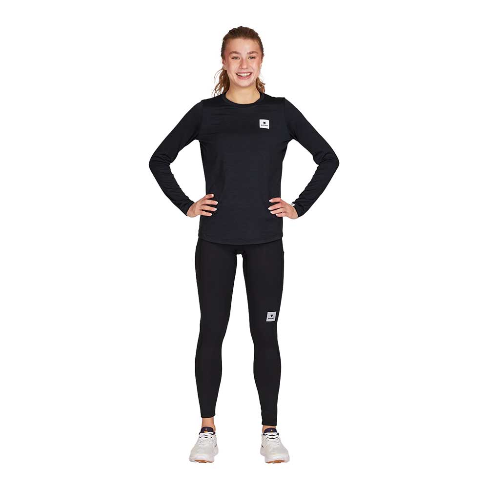 Women's Clean Pace Long Sleeve - Black