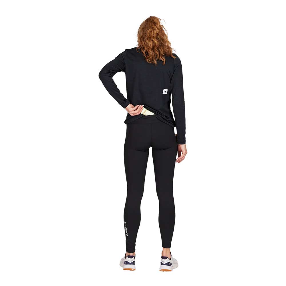 Women's Combat + Long Tights - Black