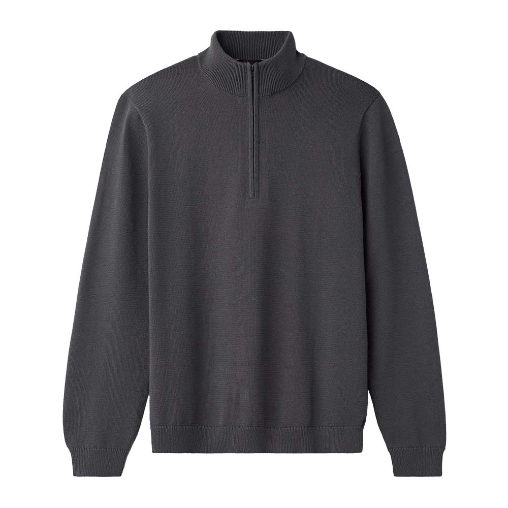 M Commuter 1/4 Zip Sweater - Iron