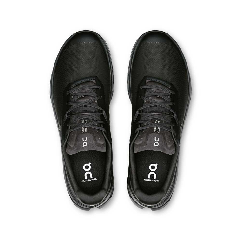 Men's Cloudvista 2 Trail Running Shoe - Black/Black - Regular (D)