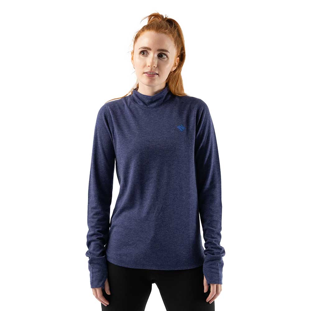 Women's Outrun Mock Neck - Rhodonite