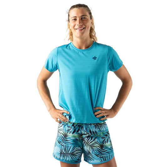 Women's UPF Tee Short Sleeve - Algiers Blue