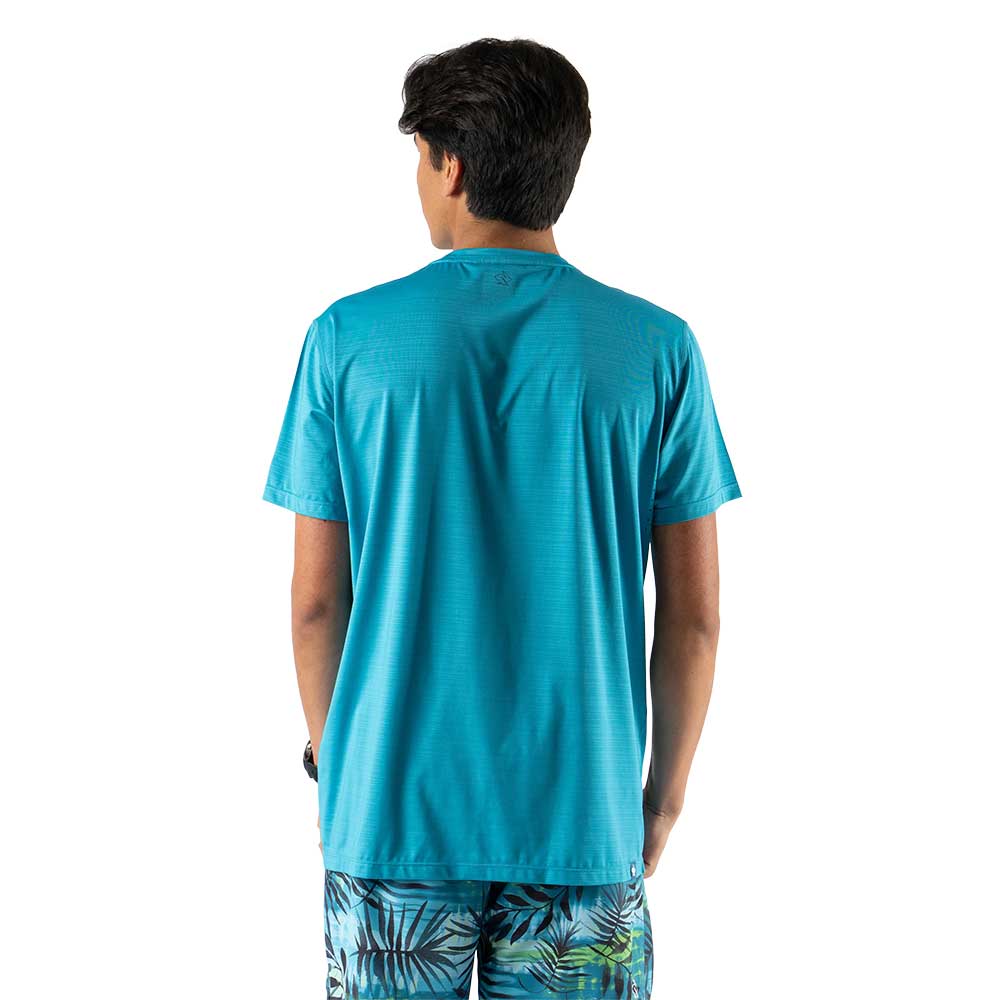 Men's UPF Tee Short Sleeve - Algiers Blue