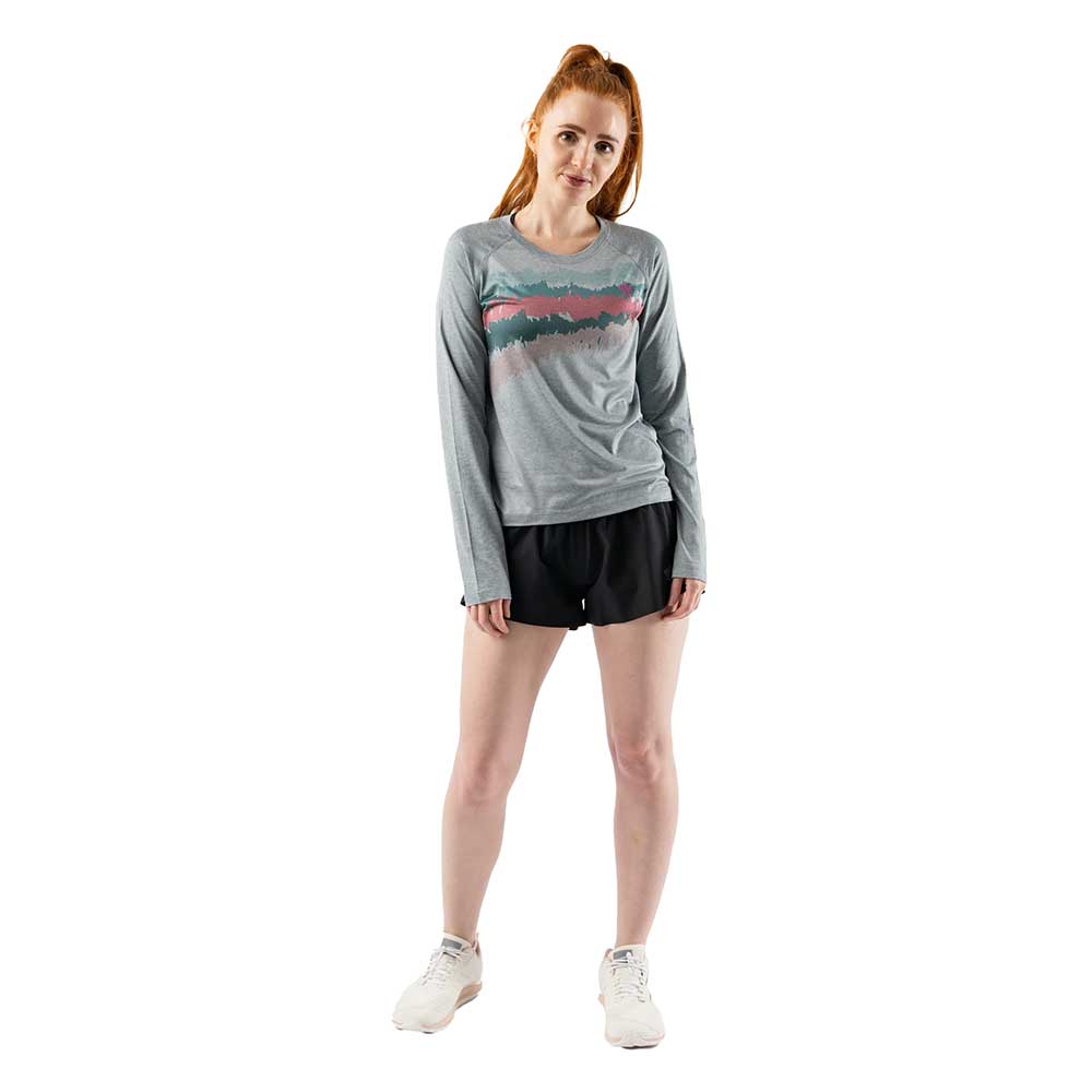 Women's EZ Tee Long Sleeve Cropped - Quarry Paint